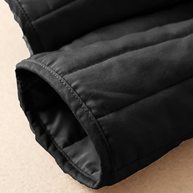 Buddha Stones Fall Winter Casual Vintage Tang Style Chinese Frog Closure Solid Women's Jacket - image 16