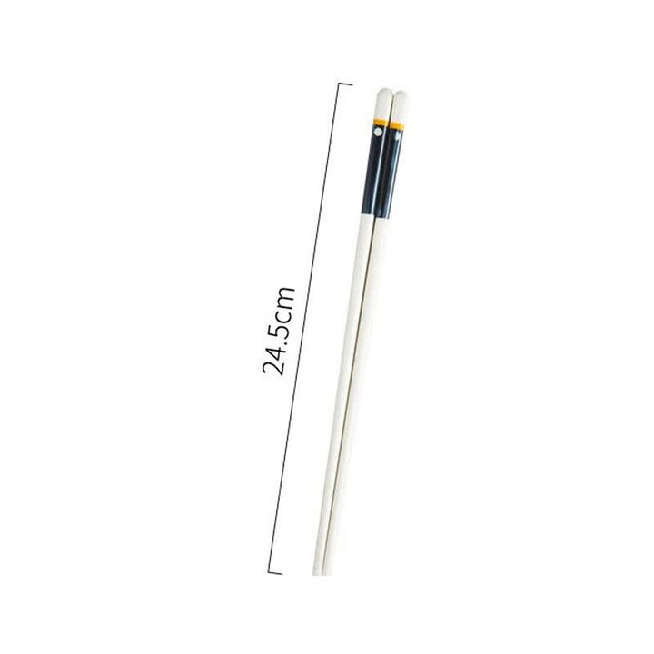 Buddha Stones White Ceramic Wave Striped Orchid Grass Pattern Minimalist Japanese Chopsticks - Moonlight Pattern - image 11