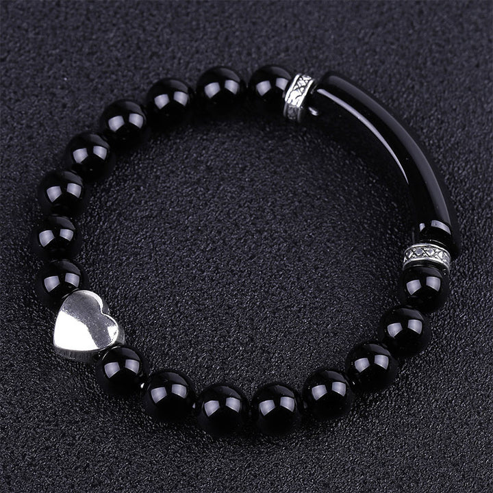 Buddha Stones Natural Crystal Beads Unisex Heart Bracelet - image 16