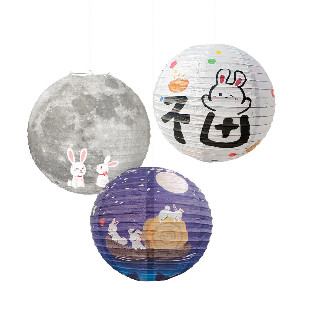 Buddha Stones DIY Rabbit Paper Lantern Lamp Mid-Autumn Festival Lantern Decoration - image 10