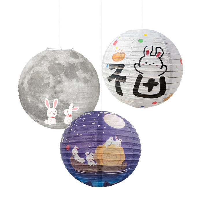 Buddha Stones DIY Rabbit Paper Lantern Lamp Mid-Autumn Festival Lantern Decoration - image 10