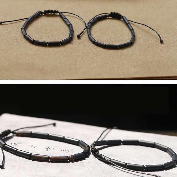 Buddha Stones Black Onyx Bead Support Protection Bracelet - image 8