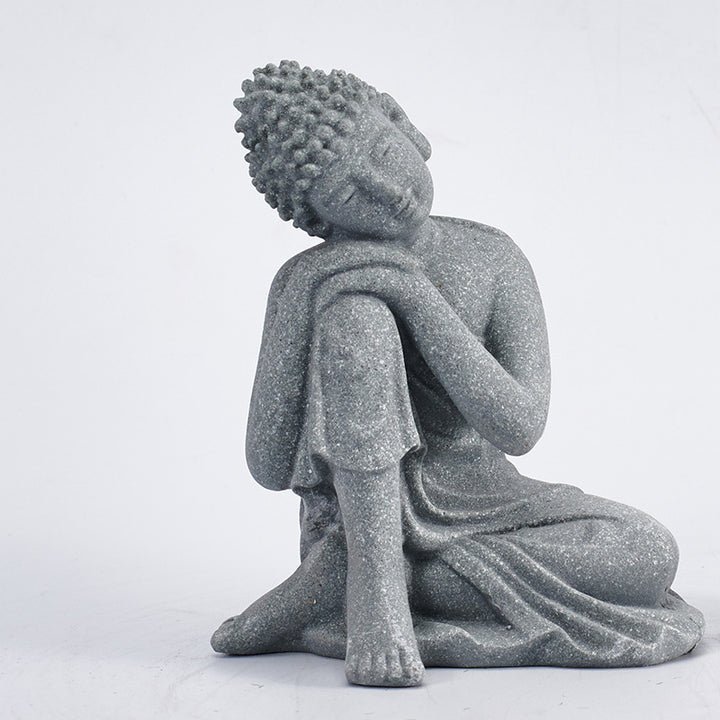Buddha Stones Sitting Meditation Buddha Blessing Compassion Decoration - Large - Meditation Buddha - image 15