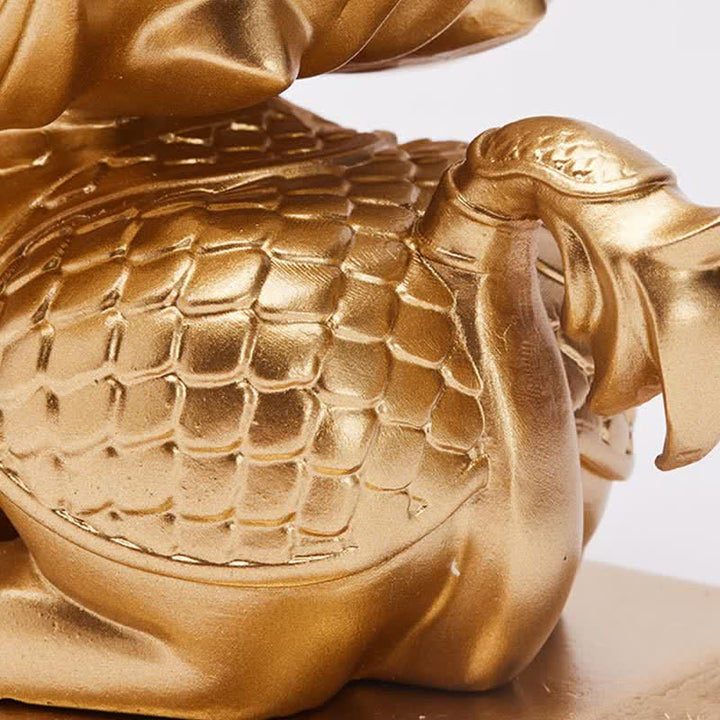 Buddha Stones Lion Statue Strength Resin Home Office Decoration - image 9
