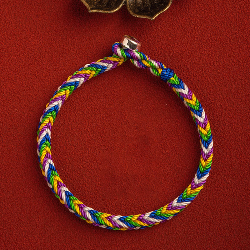 Buddha Stones "May everything go your way" Lucky Multicolored Bracelet - image 9