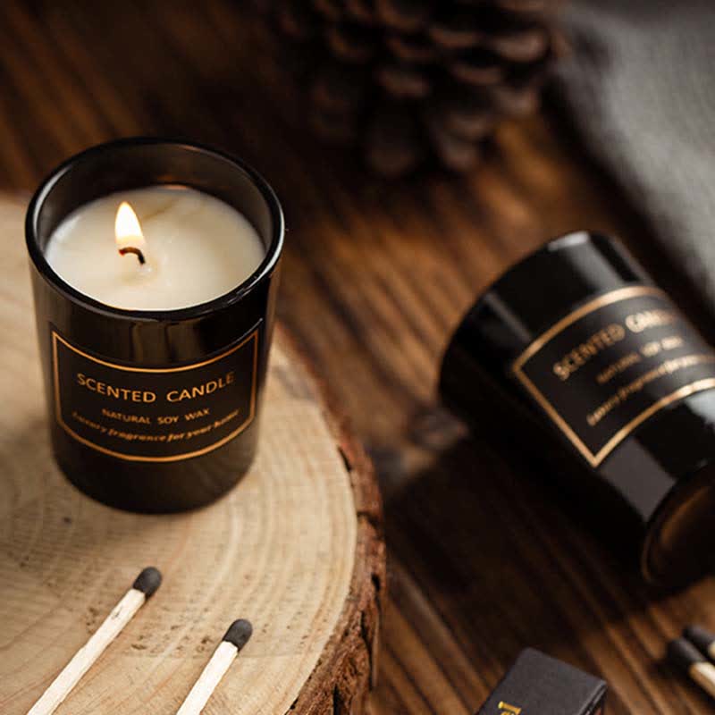 Blue Bell Pear Freesia Fragrance Meditation Prayer Scented Aromatherapy Soy Wax Candle - image 12