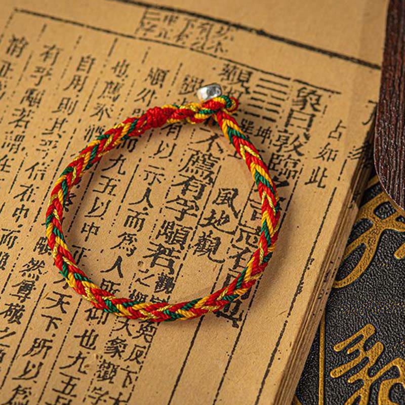 Buddha Stones "May you be good fortune and success" Lucky Multicolored Bracelet - image 7