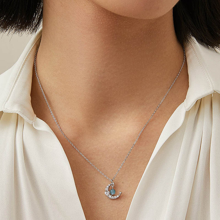Buddha Stones Strawberry Quartz Blue Crystal Love Healing Necklace - image 10