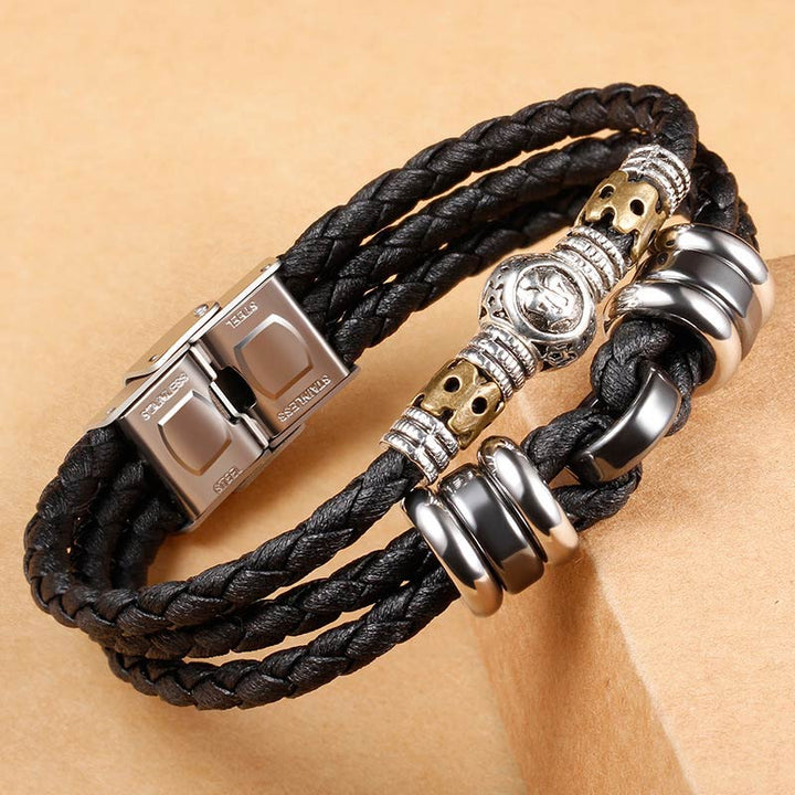 Buddha Stones 12 Constellations of the Zodiac Hematite Protection Bracelet - image 13