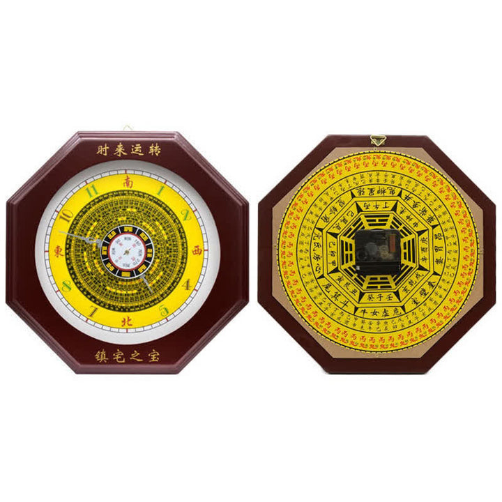Feng Shui Bagua Map Balance Energy Map Wall Clock - image 9