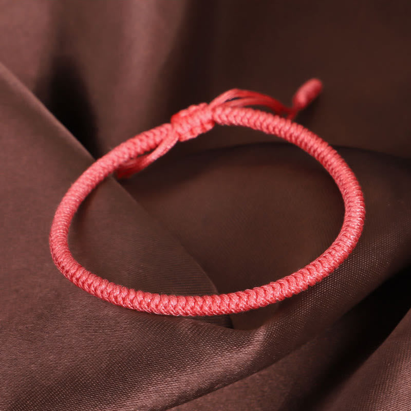 Buddha Stones Tibetan 3Pcs King Kong Knot Protection Braided Bracelet - image 4