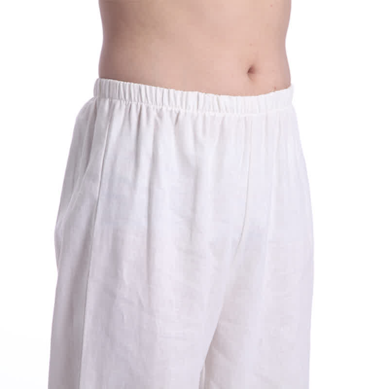 Buddha Stones Spiritual Zen Meditation Prayer Practice Cotton Linen Clothing Men's Set - image 16