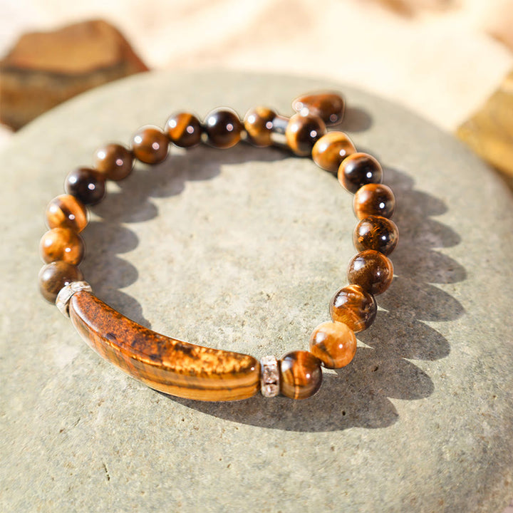 Buddha Stones Natural Quartz Love Heart Healing Beads Bracelet - image 22