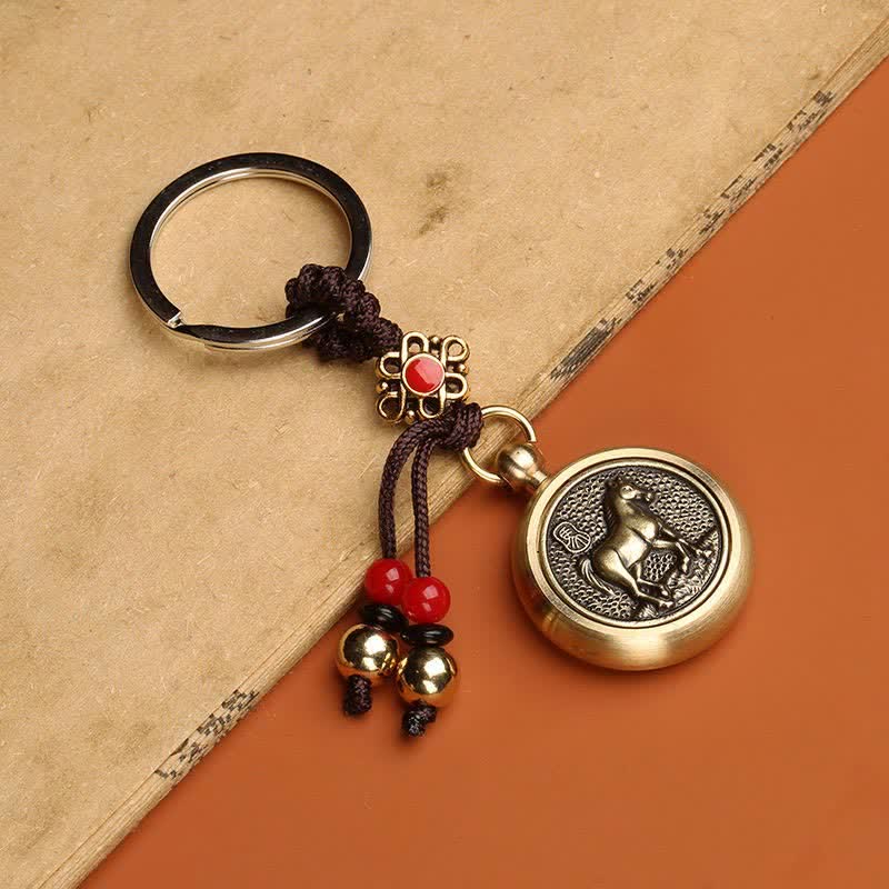 12 Chinese Zodiac Blessing Wealth Fortune Keychain - image 17