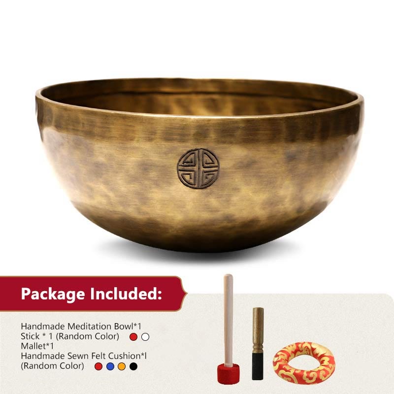 Lunar Rainbow Full Moon Singing Bowl Handcrafted for Healing and Meditation Positive Energy Sound Bowl Set - 7.87IN (20CM) - image 7