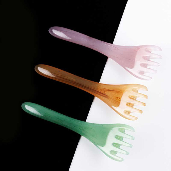 Resin Gua Sha Massage Comb Tool Set - image 20