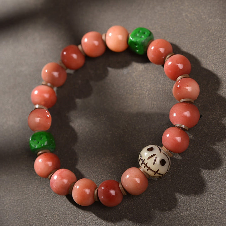 Buddha Stones Tibetan Natural Camel Bone Dzi Bead Bodhi Seed Charm Luck Bracelet - Camel Bone(Wrist Circumference 15-16cm) - image 3