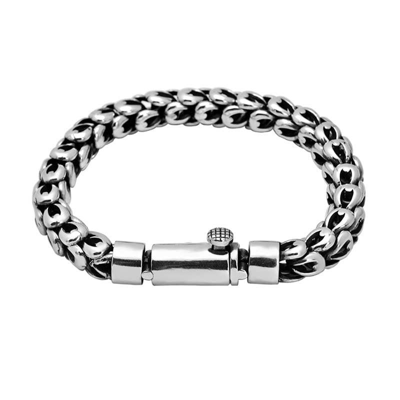 Buddha Stones Retro Dragon Scale Pattern Success Strength Bracelet - image 5