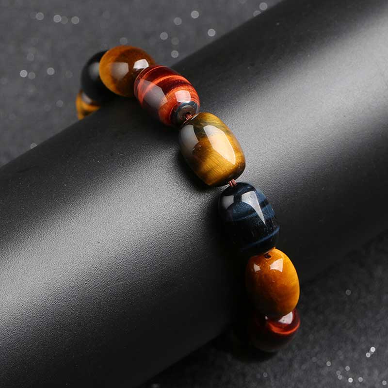 Buddha Stones Natural Tiger Eye Healing Protection Bracelet - image 7