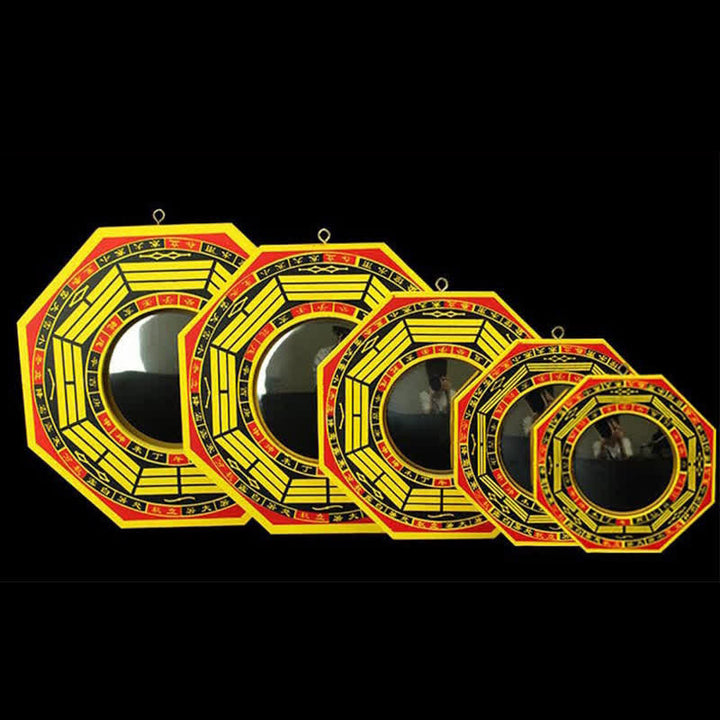 Buddha Stones Feng Shui Bagua Map Balance Living Room Energy Map Mirror - image 2