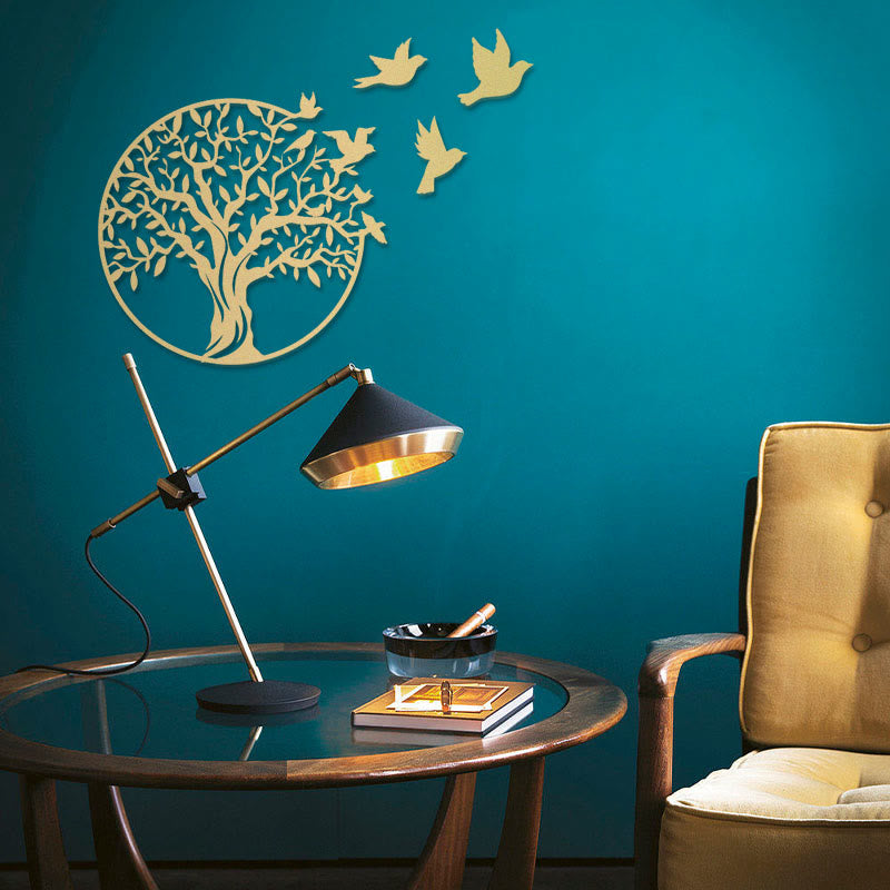 Buddha Stones Tree of Life Birds Sign Housewarming Gift Unity Wall Art - image 7