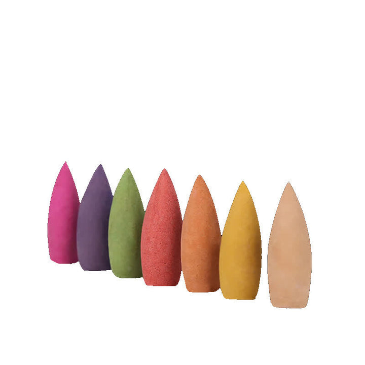 Buddha Stones Mixed Floral Aroma Sandalwood Backflow Incense 50 Cones Pack - image 6