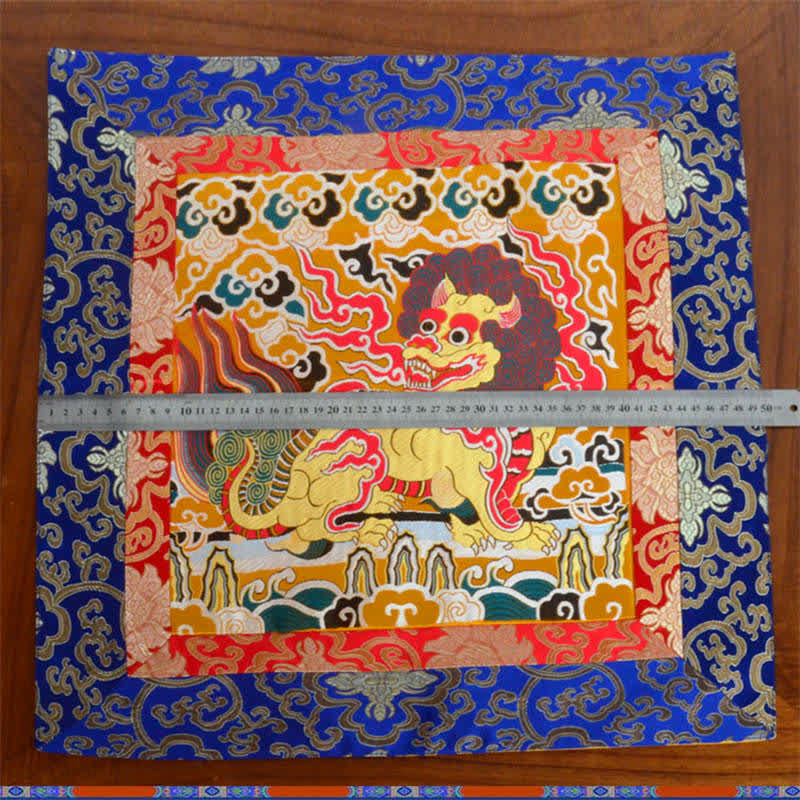 Fengshui Kirin Prayer Altar Mat Healing Meditation Auspicious Symbol Mat - image 6