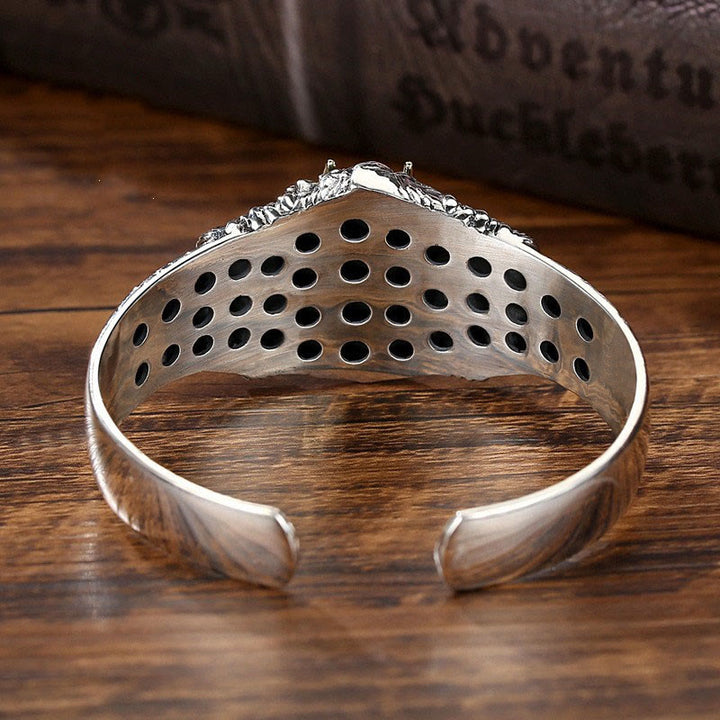 Buddha Stones Tibetan Garuda Bird Wisdom Protection Bracelet Bangle - image 3