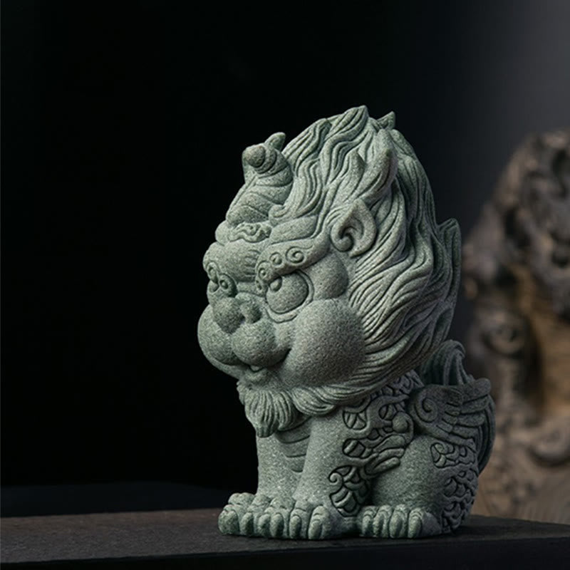 Buddha Stones FengShui Small PiXiu Wealth Luck Home Decoration - image 8