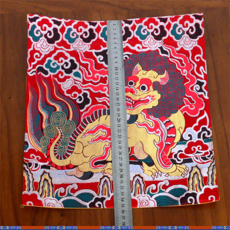 Fengshui Kirin Prayer Altar Mat Healing Meditation Auspicious Symbol Mat - image 11