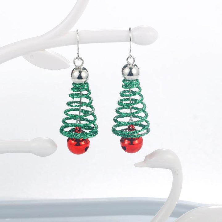 Christmas Tree Drop Dangle Earrings - Christmas Tree - image 0