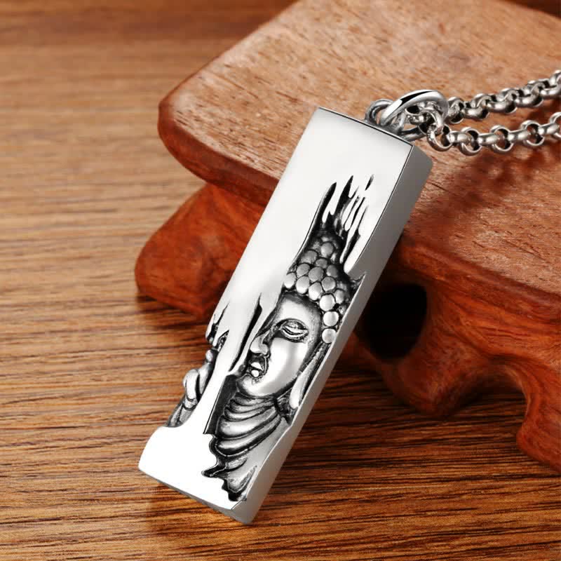 Buddha Stones Tathagata Buddha Strength Protection Amulet Lucky Pendant Necklace - image 12