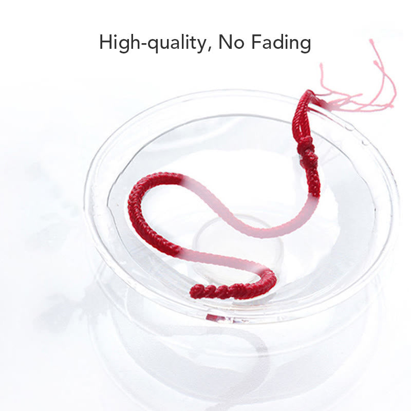 Buddha Stones Handmade Five Color Thread Protection Bracelet - image 6