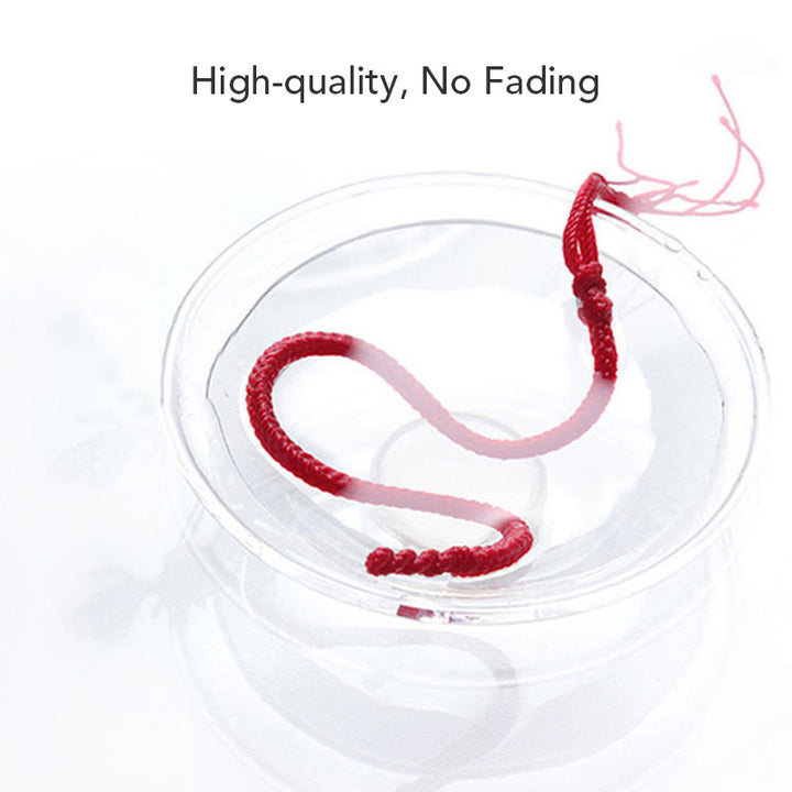 Buddha Stones Handmade Five Color Thread Protection Bracelet - image 6