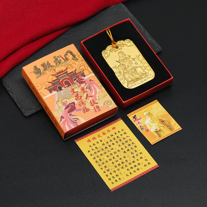 Buddha Stones Feng Shui Auspicious Star Wenchang Pen Pagoda Koi Fish Car Hanging Decoration - image 16
