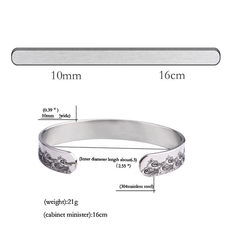 Buddha Stones The Day I Lost You Memorial Harmony Bracelet Bangle - image 7