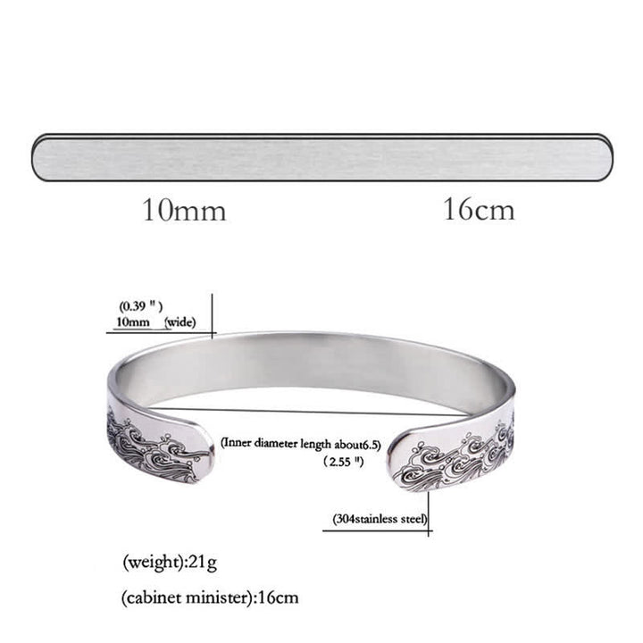 Buddha Stones The Day I Lost You Memorial Harmony Bracelet Bangle - image 7