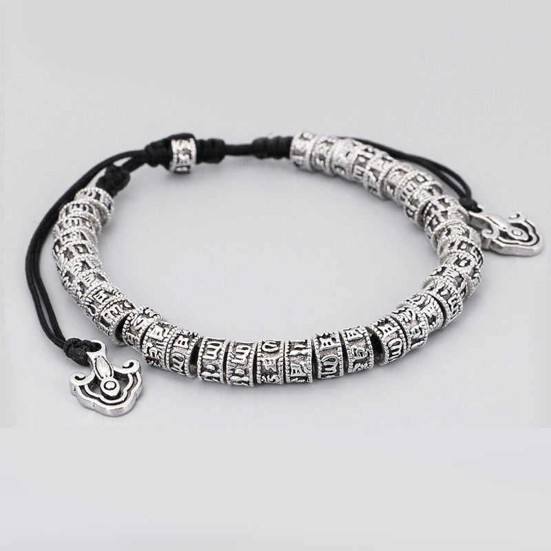 Buddha Stones Handmade Tibetan Mantra Purity Bracelet - image 2