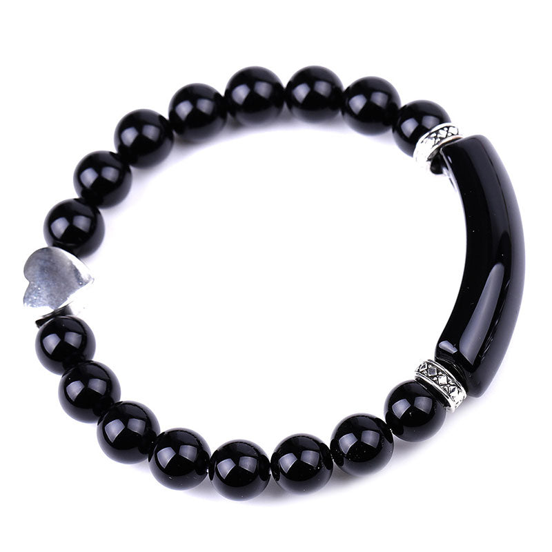 Buddha Stones Natural Crystal Beads Unisex Heart Bracelet - image 15