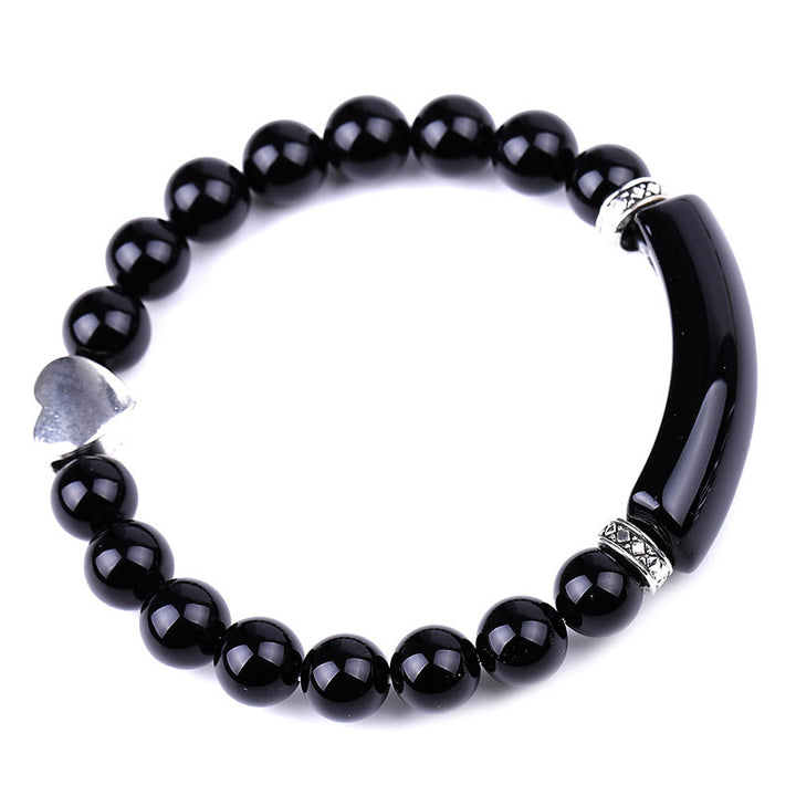 Buddha Stones Natural Crystal Beads Unisex Heart Bracelet - image 15