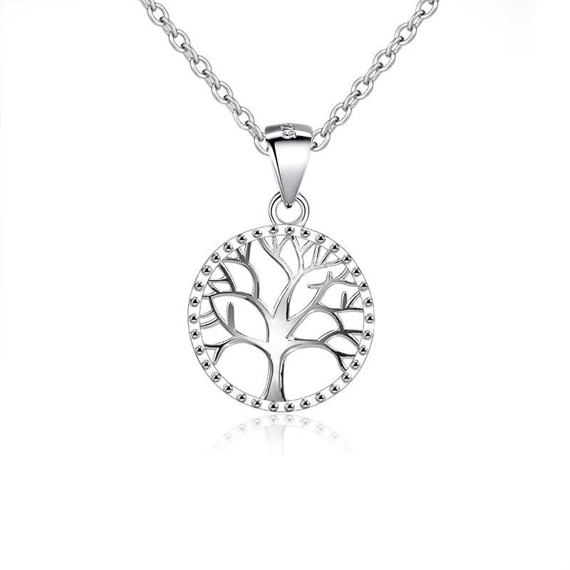 Buddha Stones The Tree of Life 925 Sterling Silver Creation Necklace Pendant - image 1