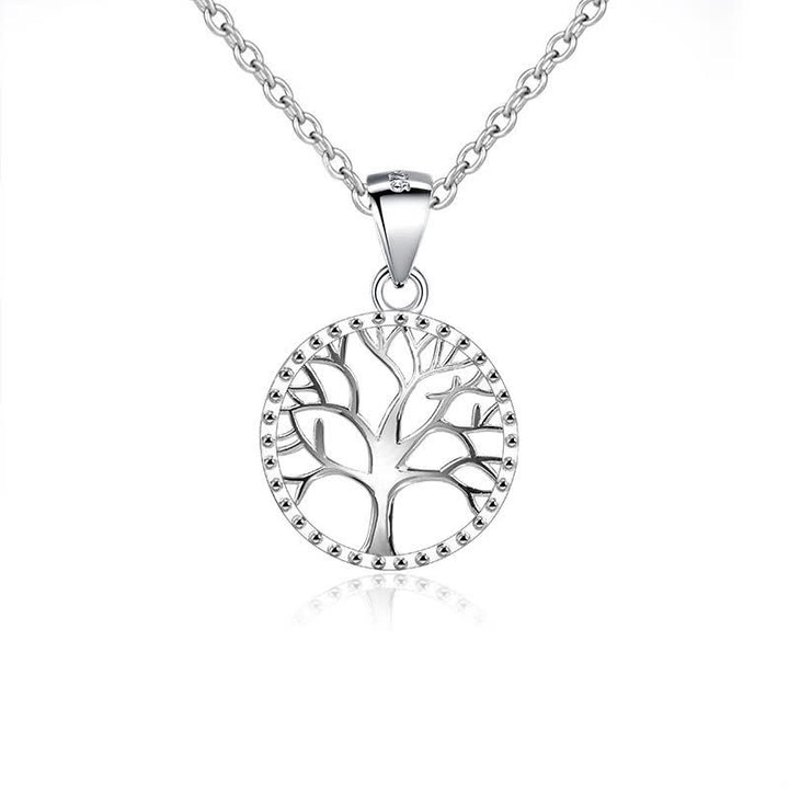 Buddha Stones The Tree of Life 925 Sterling Silver Creation Necklace Pendant - image 1