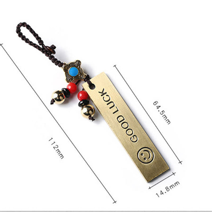 Feng Shui Yin Yang Bagua Wenchang Pen Pagoda Prayer Wheel Keychain - image 7