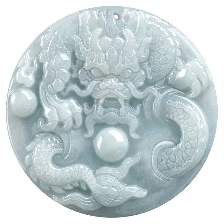 ❗❗❗A Flash Sale- Buddha Stones Chinese Zodiac Dragon Jade Success Amulet String Necklace - image 9