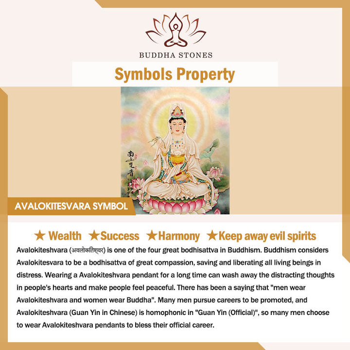 Buddha Stones Avalokitesvara Ebony Lotus Harmony Blessing Home Decoration - image 9