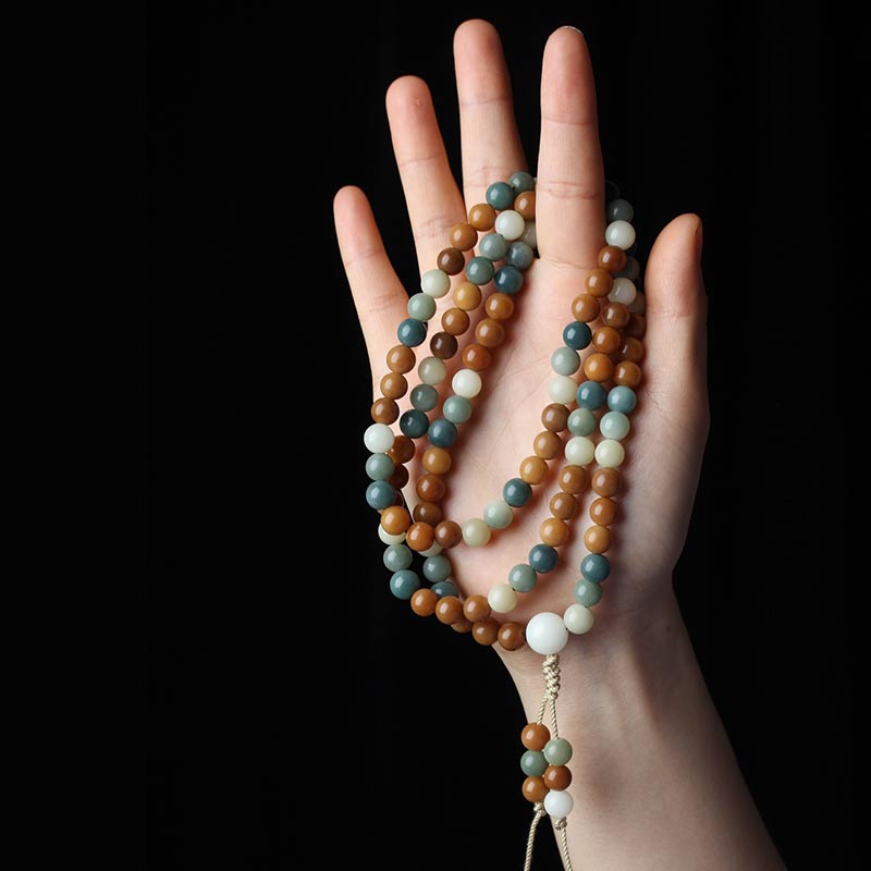 Buddha Stones Bodhi Seed Mala Harmony Wisdom Bracelet - image 7