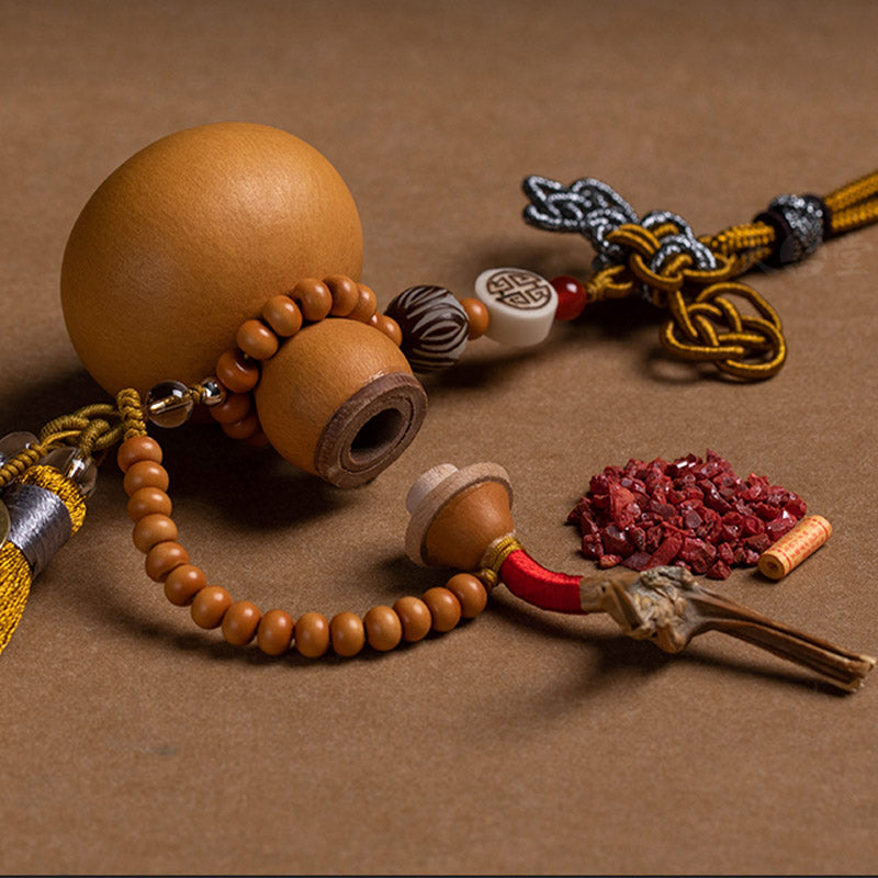 Buddha Stones Feng Shui Coins Gourd Chinese Knot Lucky Coins Five Emperor Money Wealth Tassels Decoration - image 15