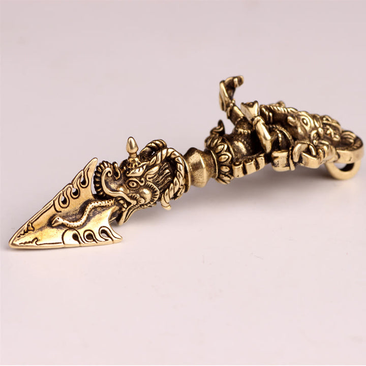 Buddha Stones Tibetan Ganesh Ganpati Elephant God of Wealth Dorje Vajra Spiritual Power Necklace Pendant - image 13
