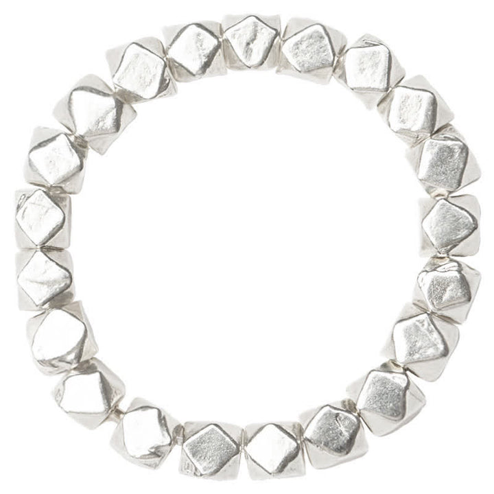 Buddha Stones 925 Sterling Silver Beaded Blessing Ring - image 10