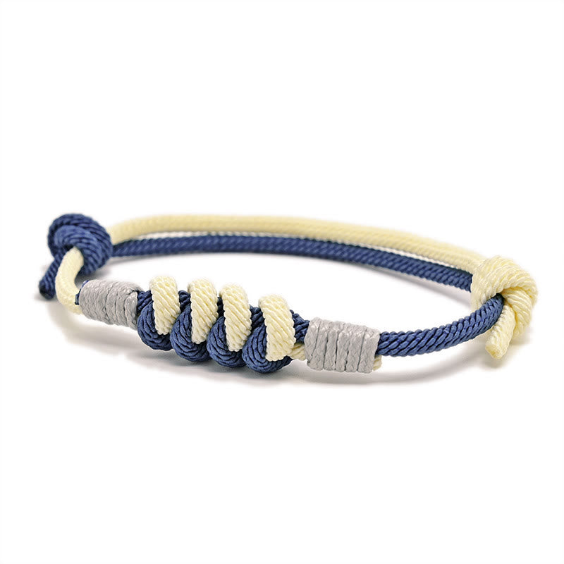 Buddha Stones Simple Design King Kong Knot Strength Braid String Bracelet - image 7